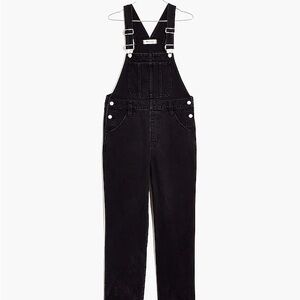 Straight-Leg Overalls in Lunar Wash